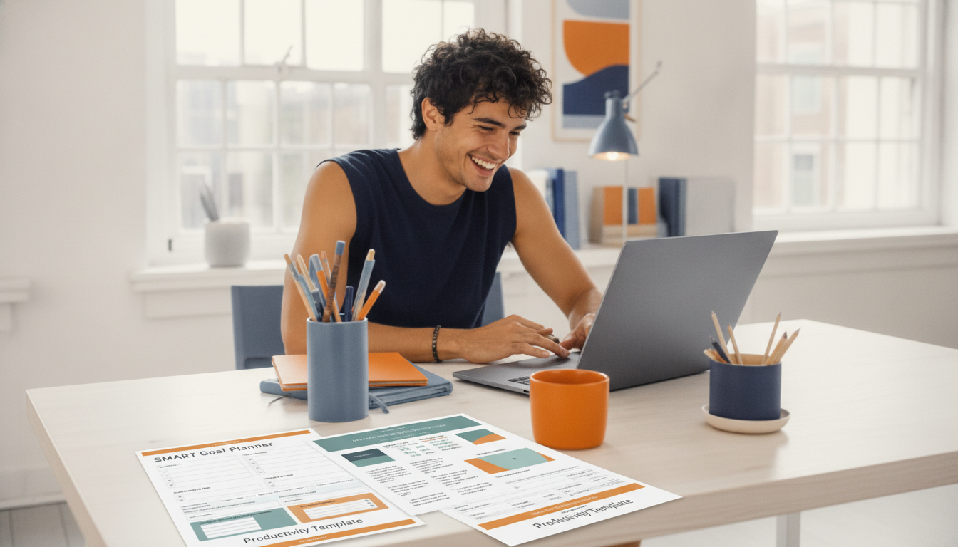 Printable SMART Goal Planner: Set Goals and Follow Through