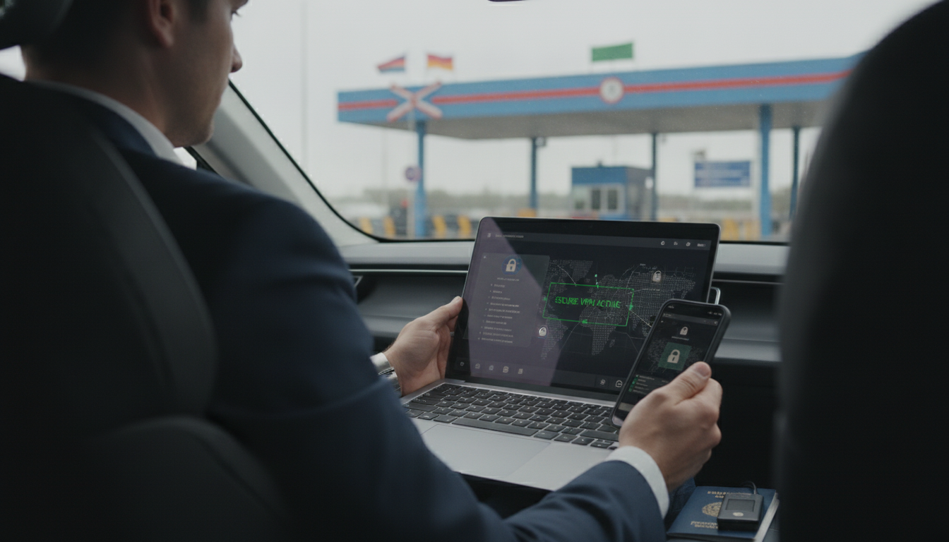 Business Travel Data Security: Borders & Hotel Wi‑Fi